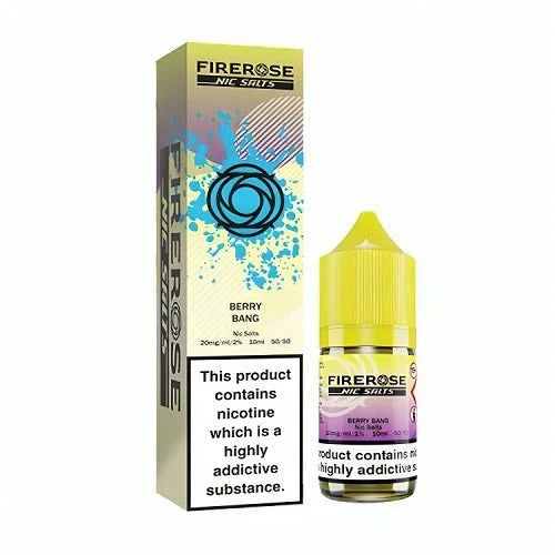 Firerose 5000 10ml Nic Salts E-liquids Box of 10