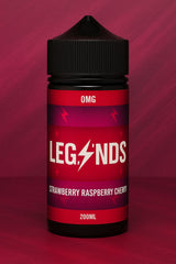 Buy Legends 200mL Strawberry Raspberry Cherry E-Liquid Vape Juice Shortfill online UK fast delivery VaperzHub