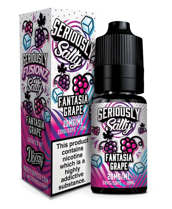Seriously Fusionz Nic Salt 10ml - Box of 10
