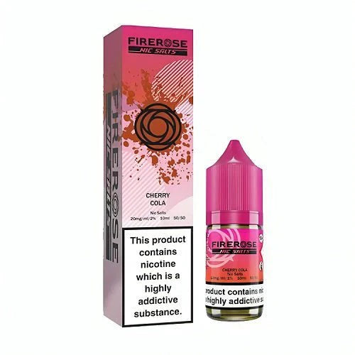 Firerose 5000 10ml Nic Salts E-liquids Box of 10