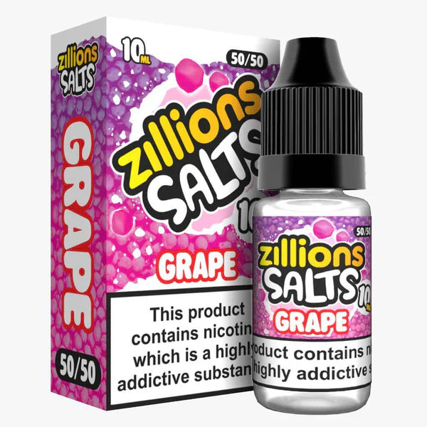 Zillion Salts 10ml Nic Salt - Pack of 5