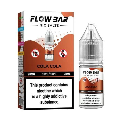 Flow Bar Nic Salts- 10ml- Pack of 10