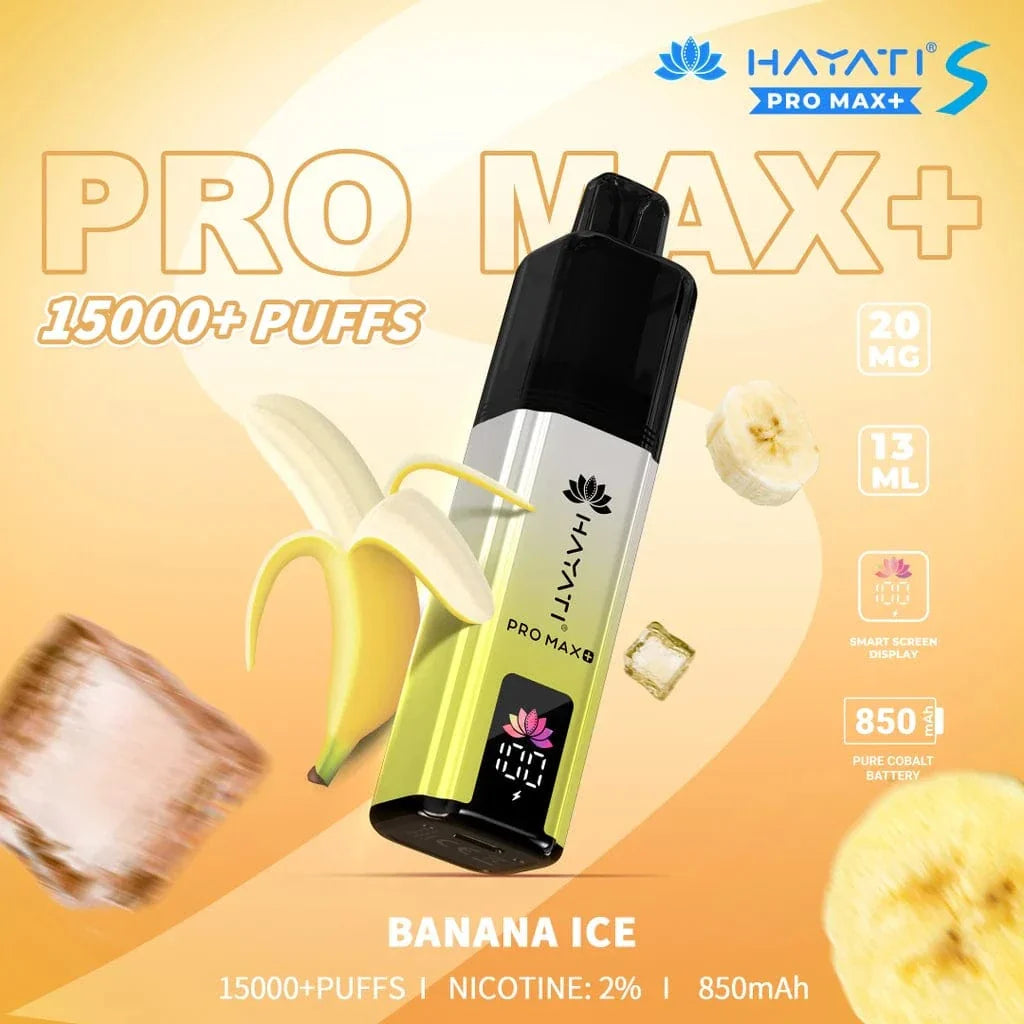 Hayati Pro Max  S Plus 15K Prefilled Pod Vape Kit (Box of 5)