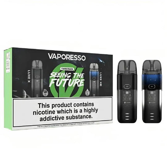 Vaporesso Luxe X & Luxe XR Kit Twin Pack 10000 puffs vape kit UK - VaperzHub