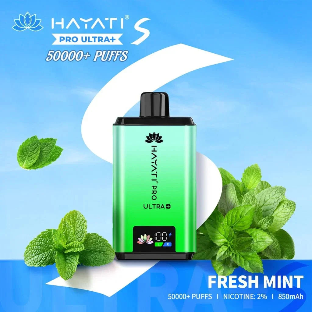 Hayati Pro Ultra Plus S 50000 Puffs Prefilled Vape Kit (Box of 5)