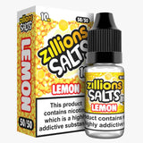 Zillion Salts 10ml Nic Salt - Pack of 5 TPD compliant e-liquid buy online UK VaperzHub 5
