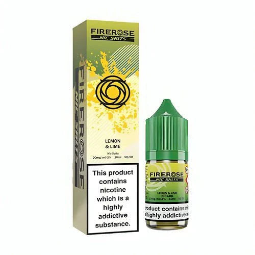 Firerose 5000 10ml Nic Salts E-liquids Box of 10