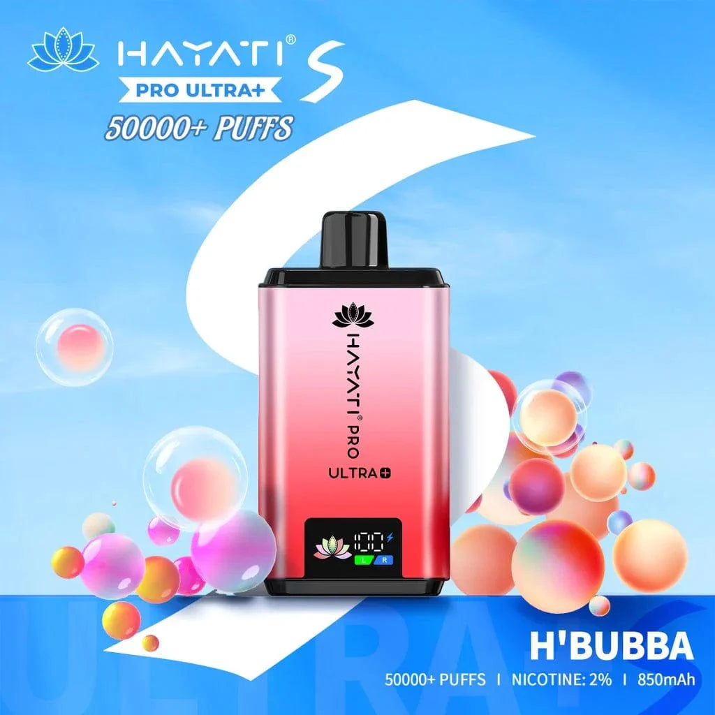 Hayati Pro Ultra Plus S 50000 Puffs Prefilled Vape Kit (Box of 5)