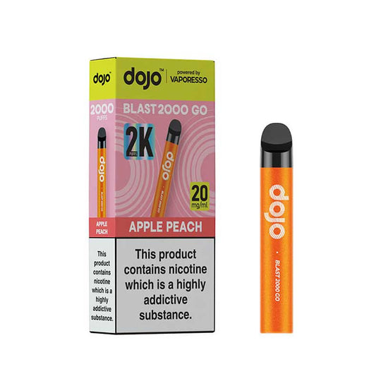 Vaporesso DOJO Blast 2k Go Prefilled Pod Kit (Box of 10) disposable vape UK - VaperzHub