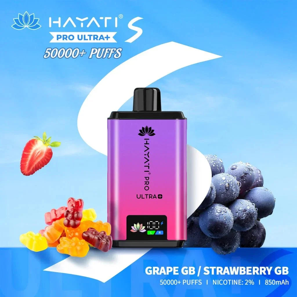 Hayati Pro Ultra Plus S 50000 Puffs Prefilled Vape Kit (Box of 5)