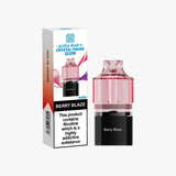 Crystal Prime Aura Bar 10K Prefilled Pods (box of 5) vape pod UK - VaperzHub