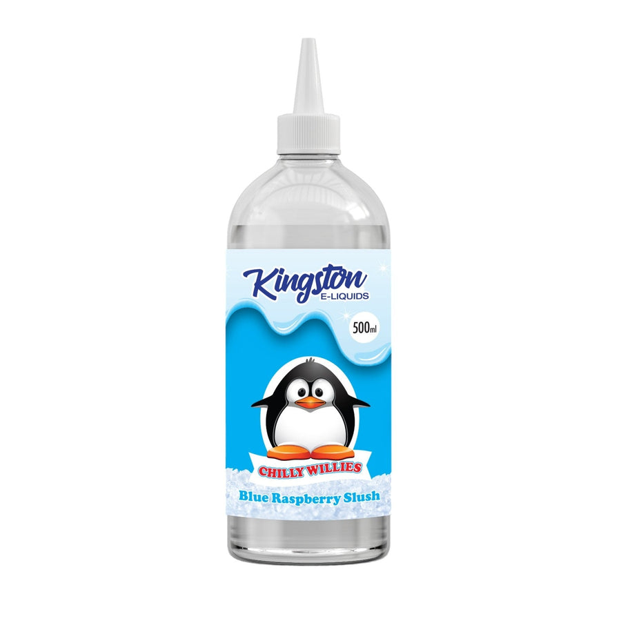 BLUE RASPBERRY SLUSH (CHILLY WILLIES) 500ML E-LIQUID KINGSTON e-liquid UK - VaperzHub