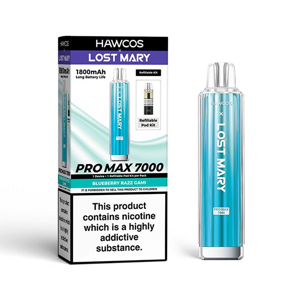Lost Mary x Hawcos Pro Max 7000 Pod Vape Kit (Box of 10)