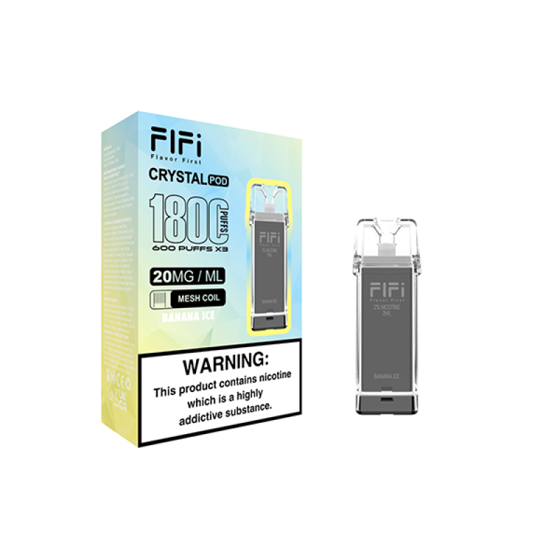 Flfi Crystal 1800 Prefilled Pods (box of 10)