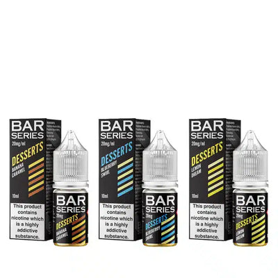 Bar Series Desserts Nic Salt 10ml — Box of 10