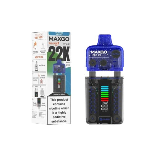 Relx Maxgo 22K Prefilled Pod Vape Kit (Box of 5)