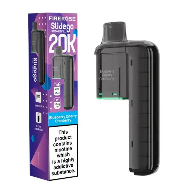 Firerose Slidego Prefilled Pods (Box of 5)