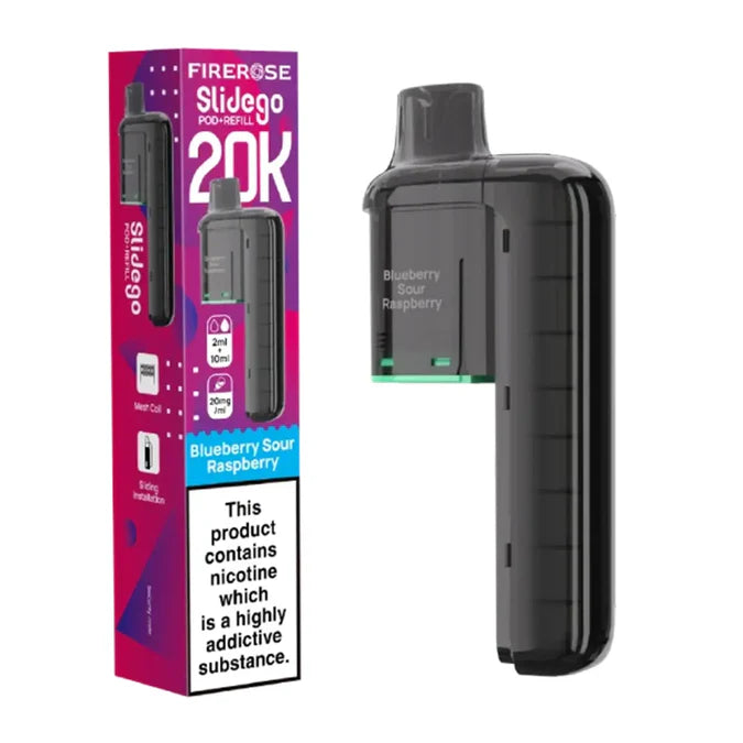 Firerose Slidego Prefilled Pods (Box of 5)