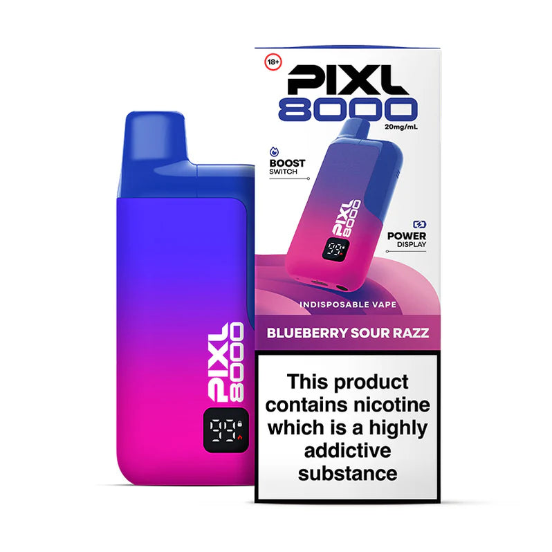 PIXL 8000 Disposable Vape Kit (Box of 5)