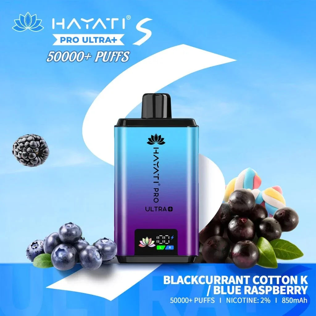 Hayati Pro Ultra Plus S 50000 Puffs Prefilled Vape Kit (Box of 5)