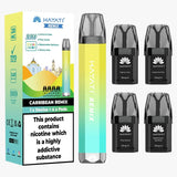 HAYATI REMIX 4 IN 1 2400 PREFILLED DISPOSABLE POD KIT 20MG (Box of 5) Hayati disposable vape United Kingdom