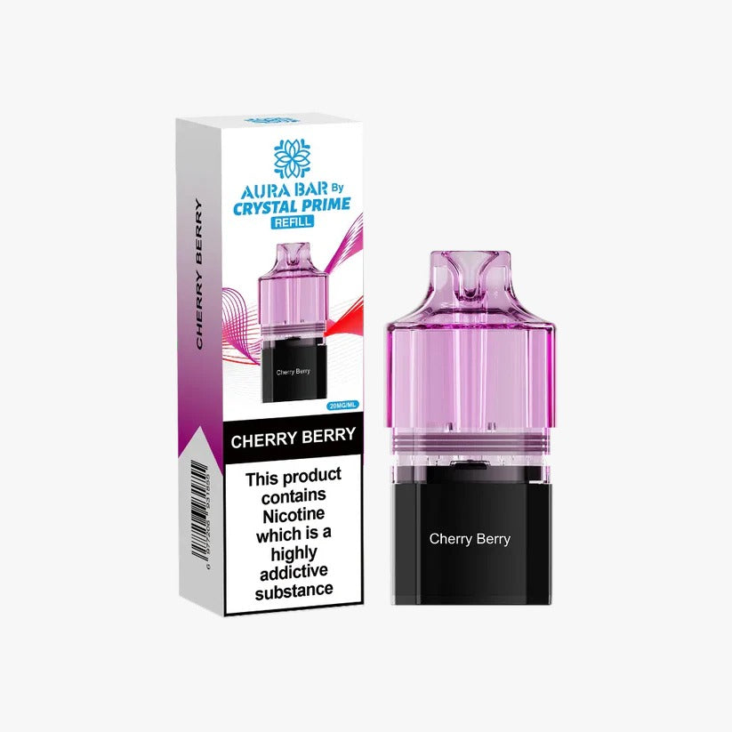 Crystal Prime Aura Bar 10K Prefilled Pods (box of 5)