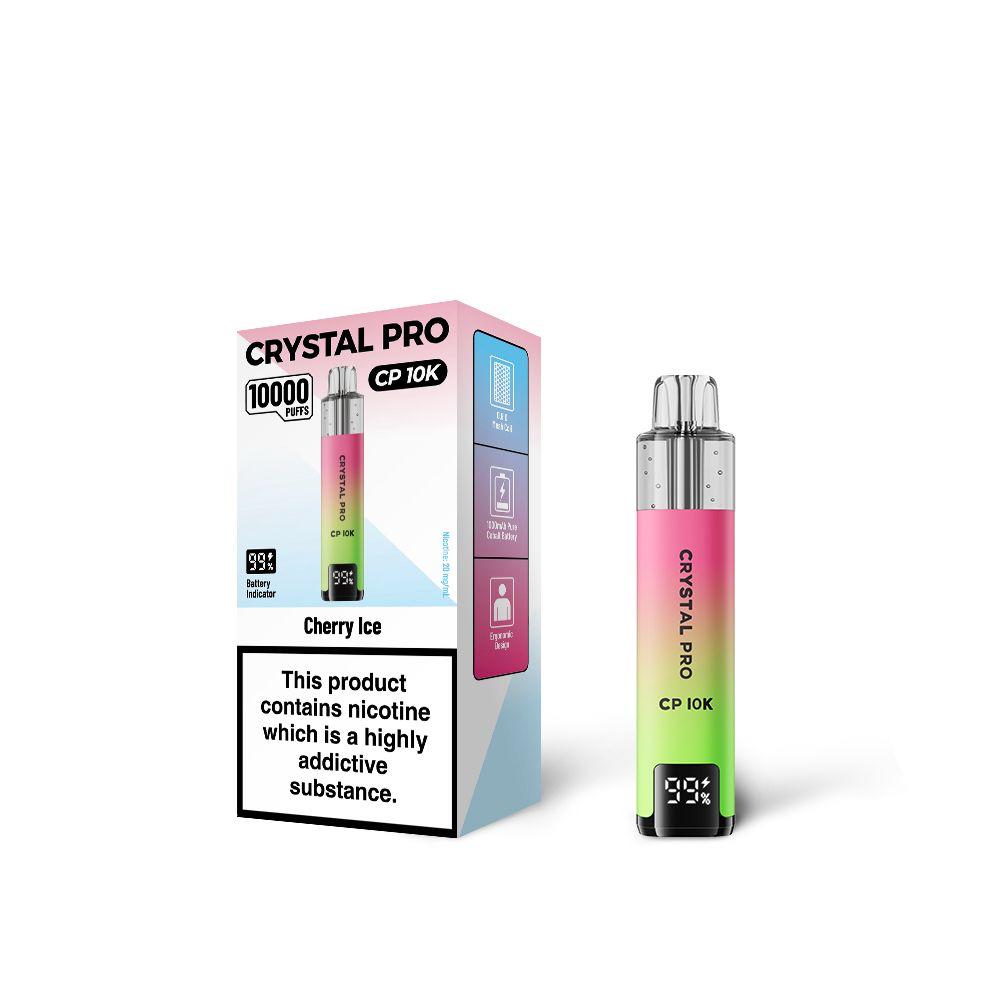 Crystal Pro CP 10K Disposable Vape Kit 20MG(box of 5)