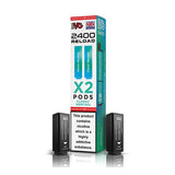 IVG 2400 Reload 2 in 1 Prefilled Pods 20mg(box of 5) TPD compliant disposable vape buy online UK VaperzHub 5