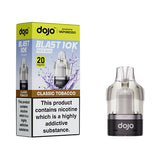 Vaporesso Dojo Blast 10K Prefilled Pods (Box of 5) TPD compliant disposable vape buy online UK VaperzHub 5
