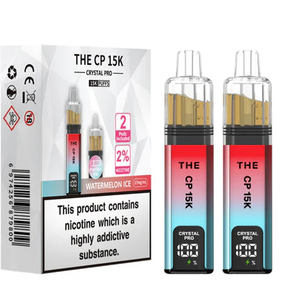 THE CP15K Prefilled Pod Vape Kit by Crystal Pro (Box of 5)
