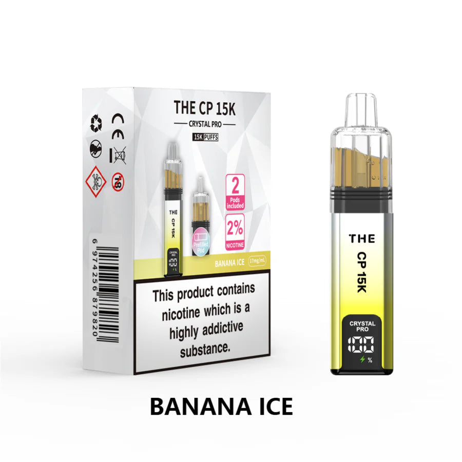 CP15K Prefilled Pod Vape Kit banana ice