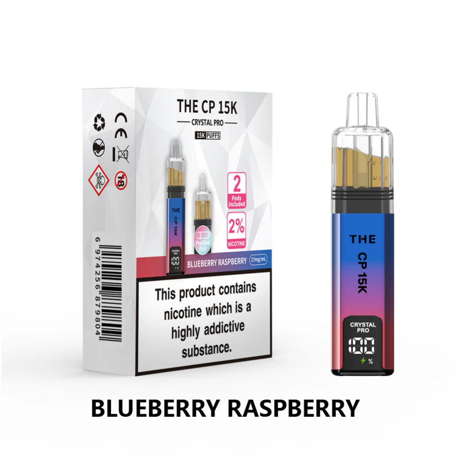 CP15K Prefilled Pod Vape Kit blueberry raspberry