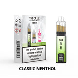 THE CP15K Prefilled Pod Vape Kit by Crystal Pro (Box of 5) 15000 puffs rechargeable vape shop UK
