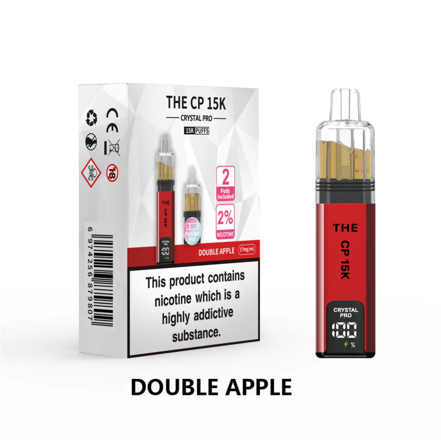CP15K Prefilled Pod vape kit double apple