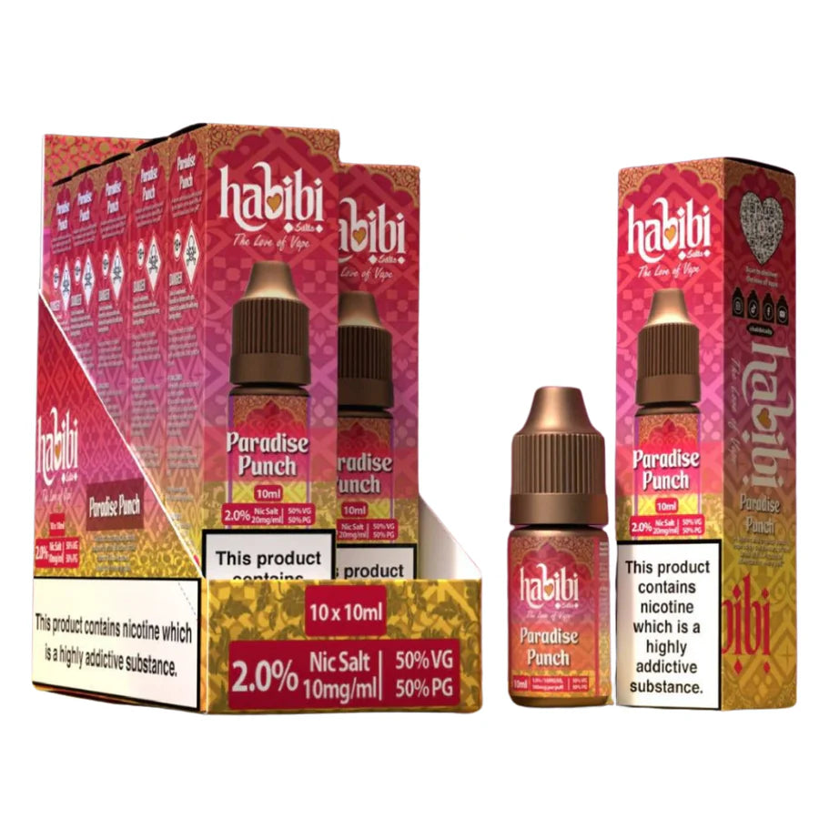 Habibi Nic Salt E-Liquid (10 Pack)