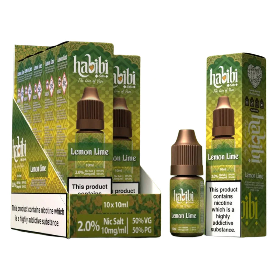 Habibi Nic Salt E-Liquid (10 Pack)