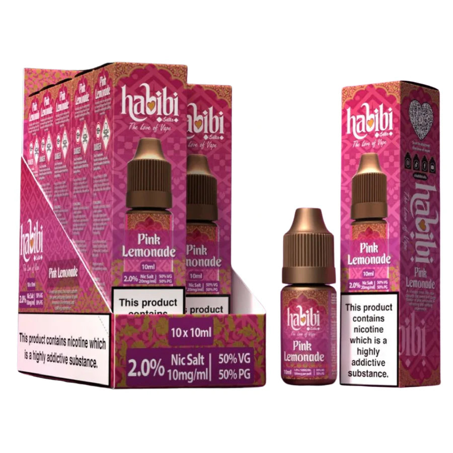 Habibi Nic Salt E-Liquid (10 Pack)