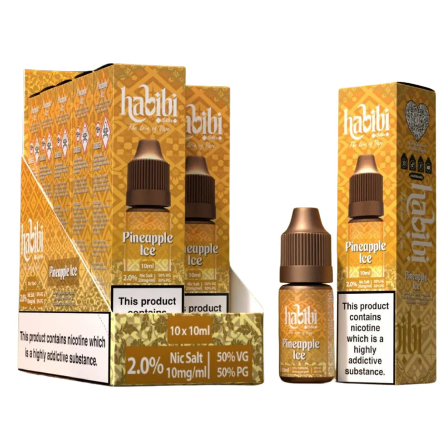 Habibi Nic Salt E-Liquid (10 Pack)
