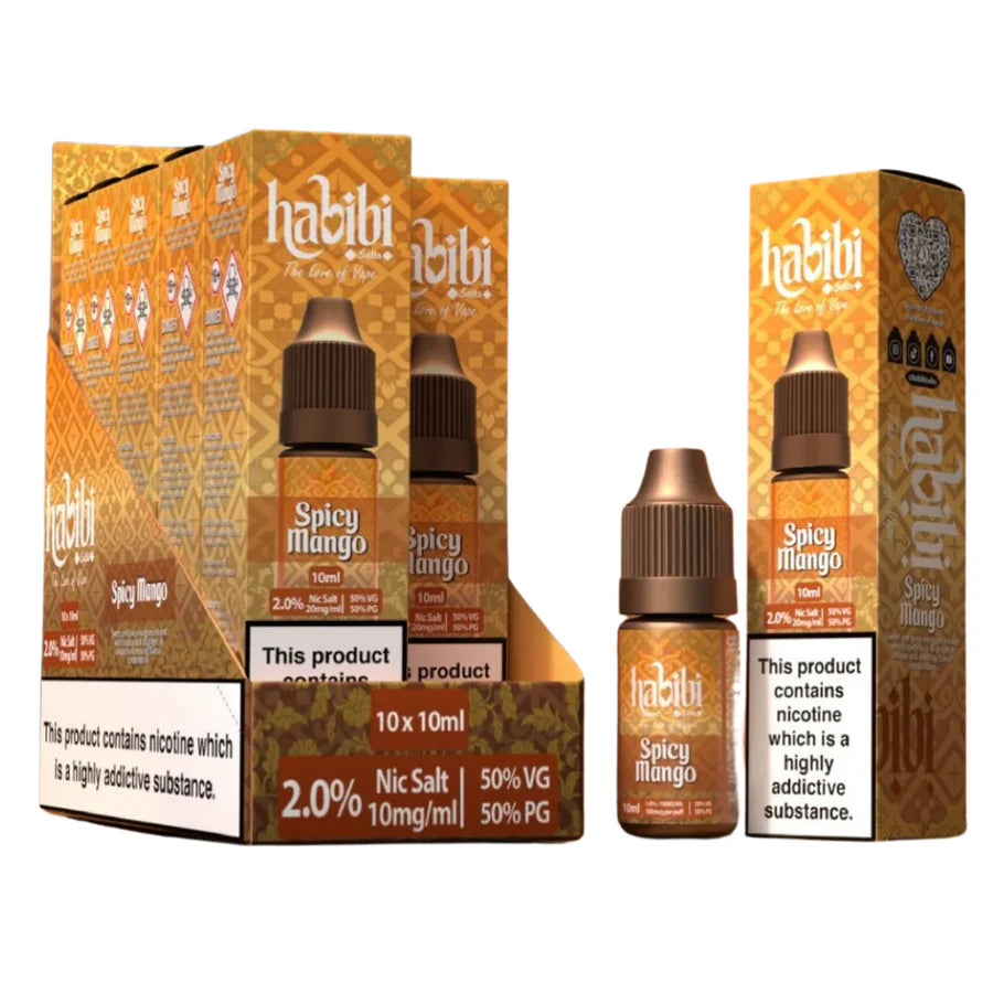 Habibi Nic Salt E-Liquid (10 Pack)