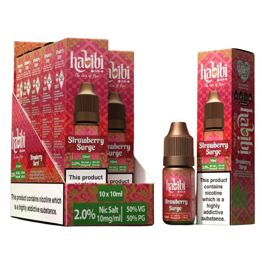 Habibi Nic Salt E-Liquid (10 Pack)