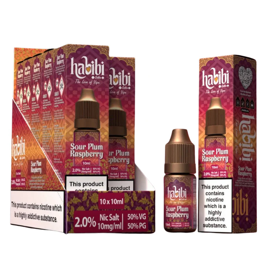 Habibi Nic Salt E-Liquid (10 Pack)