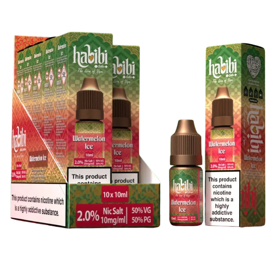 Habibi Nic Salt E-Liquid (10 Pack)