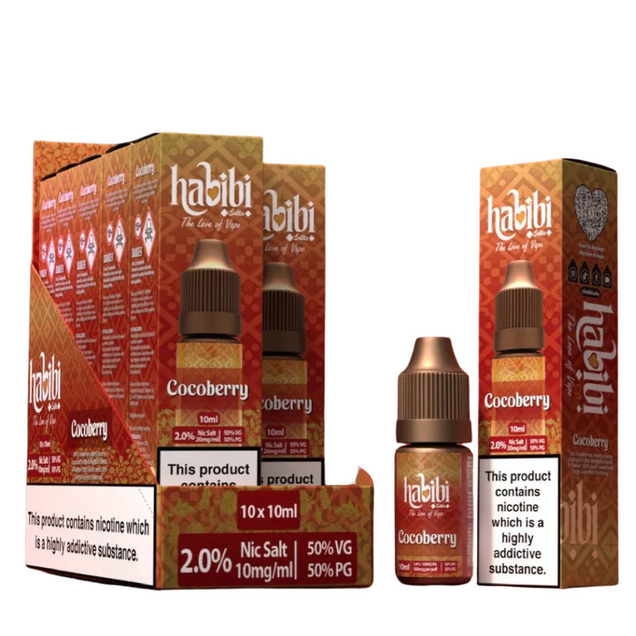 Habibi Nic Salt E-Liquid (10 Pack)