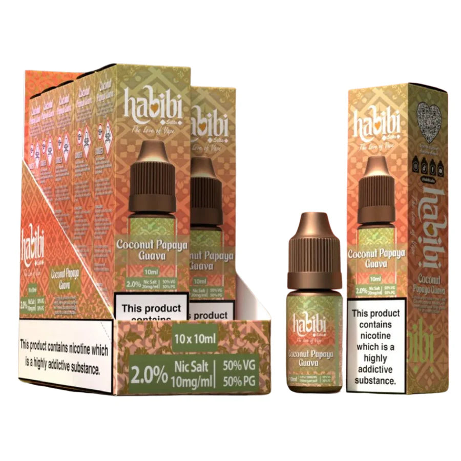 Habibi Nic Salt E-Liquid (10 Pack)