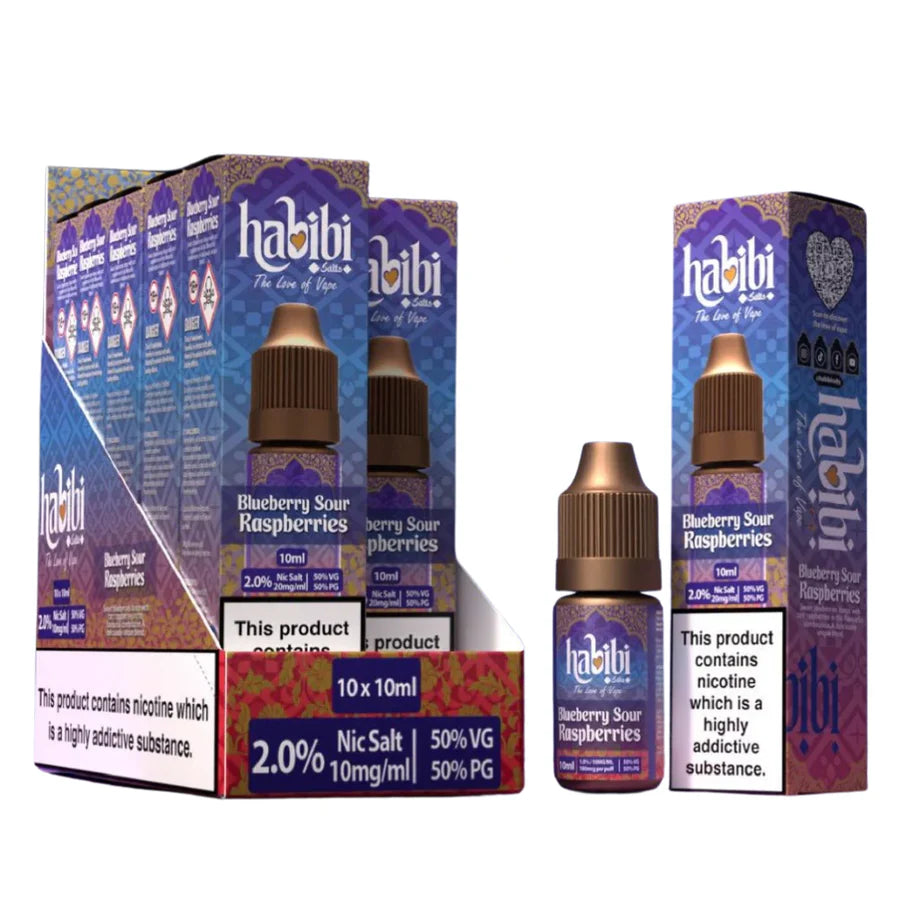 Habibi Nic Salt E-Liquid (10 Pack)