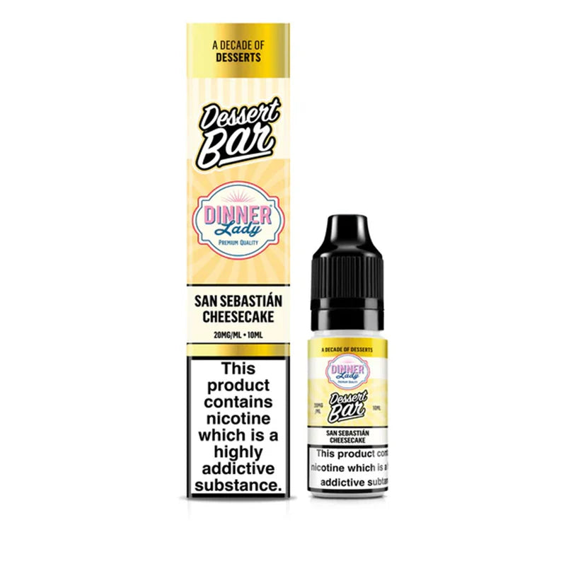 Dinner Lady Dessert Bar Nic Salt 10ml (box of 10)