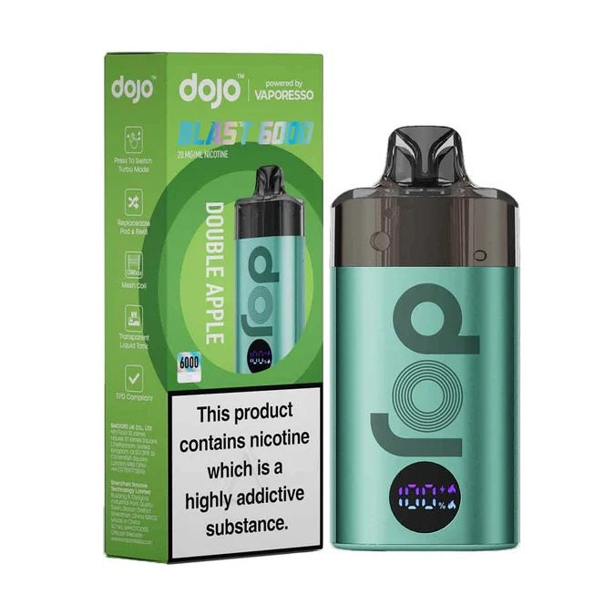 VAPORESSO DOJO BLAST 6000 Pre-Filled Pod Kit 20mg (Box of 5)