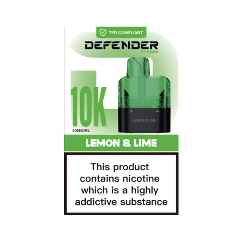 Defender F1‑10000 Refill Pods (Box of 10)
