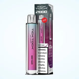 Tick Tock Mini 2000 Puffs Vape Pack of 10 TPD compliant disposable vape buy online UK VaperzHub