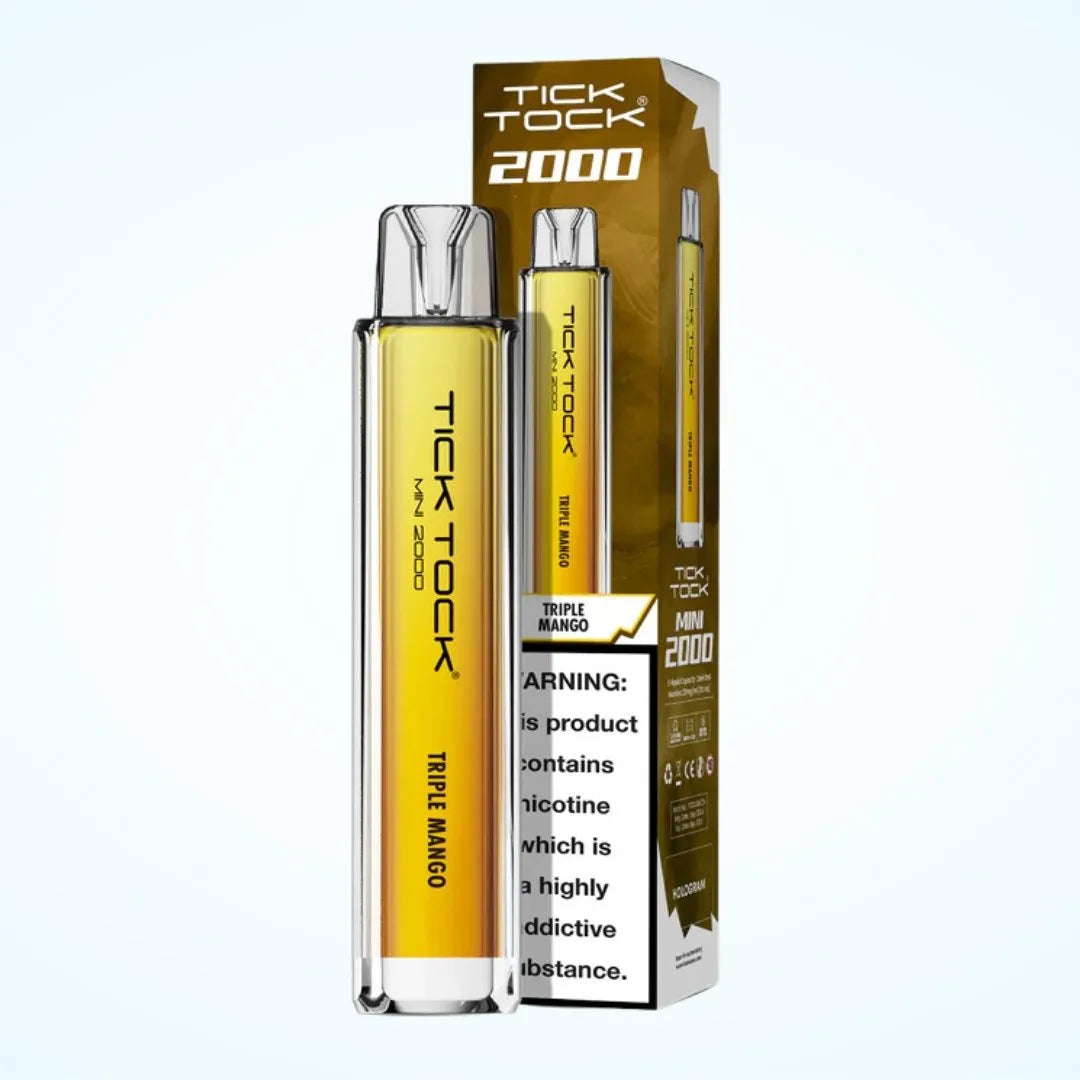 Tick Tock Mini 2000 Puffs Vape Pack of 10